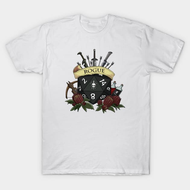 Dice Rogue T-Shirt by Danielle_Mahaffey